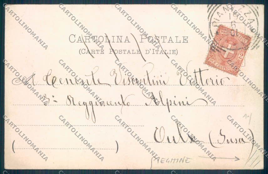 Torino Pianezza PIEGHINE cartolina ZT1313 – retro