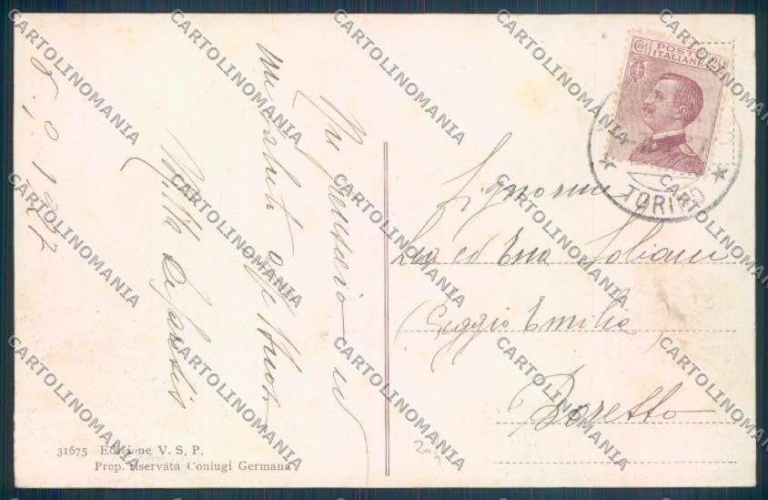 Torino Piossasco cartolina ZT1327 – retro