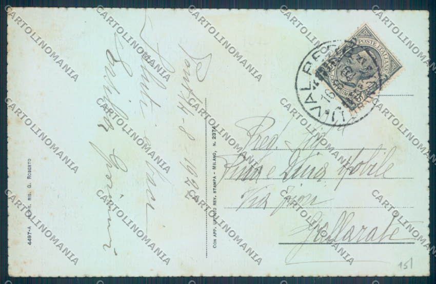 Torino Pont Canavese cartolina ZT1328 – retro