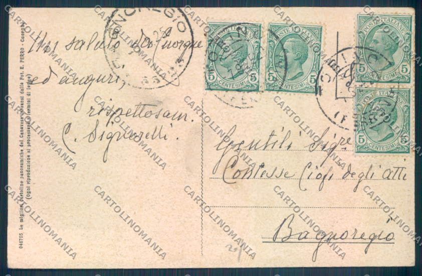 Torino Pont Canavese cartolina ZT1332 – retro