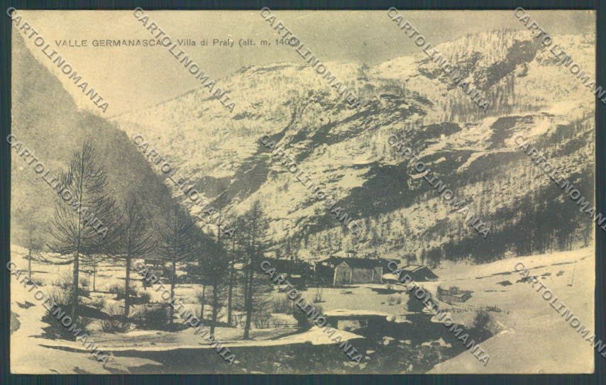 Torino Prali Nevicata cartolina ZT1340 – fronte