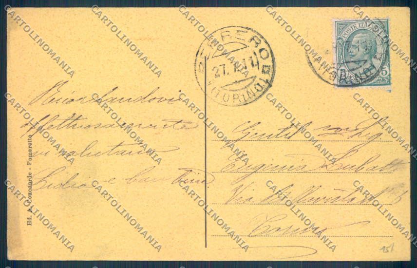 Torino Prali Nevicata cartolina ZT1340 – retro