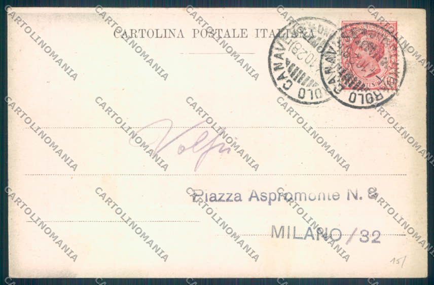 Torino Rivarolo Canavese cartolina ZT1359 – retro