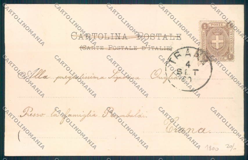 Torino Rivoli 1900 cartolina ZT1376 – retro