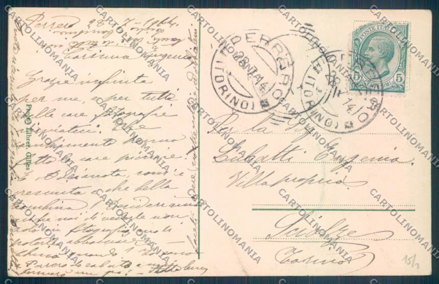 Torino Prali Rodoretto cartolina ZT1389 – retro