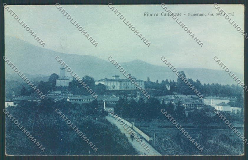 Torino Rivara PIEGATA cartolina ZT1391 – fronte