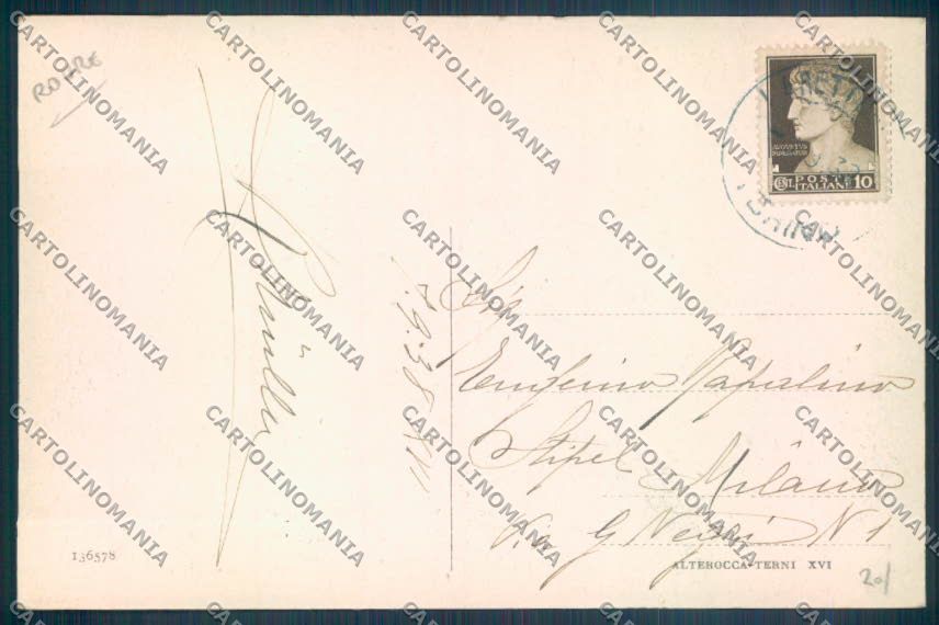 Torino Roure Villaretto cartolina ZT1393 – retro