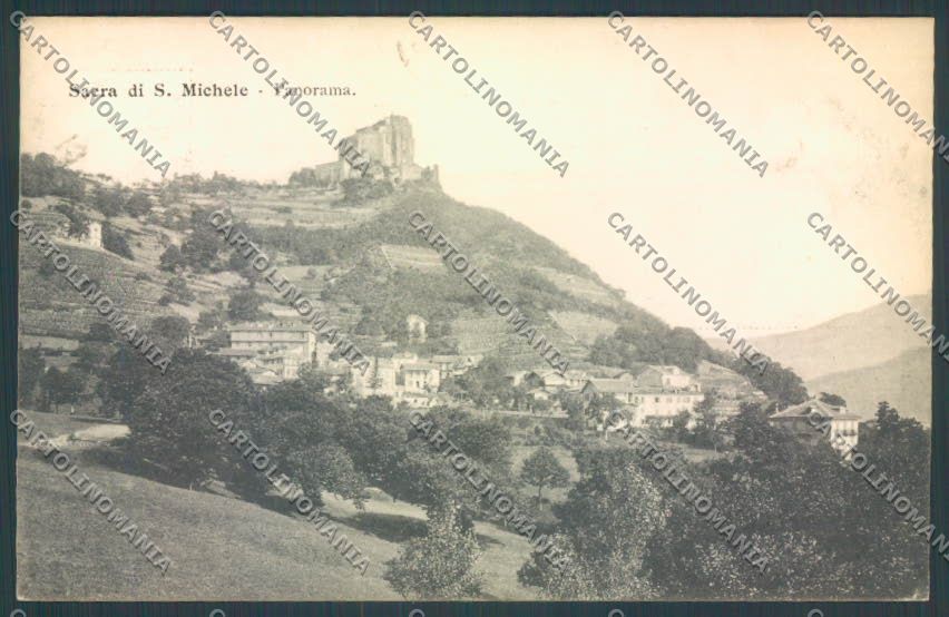 Torino Val Susa Sacra di San Michele cartolina ZT1401 – fronte