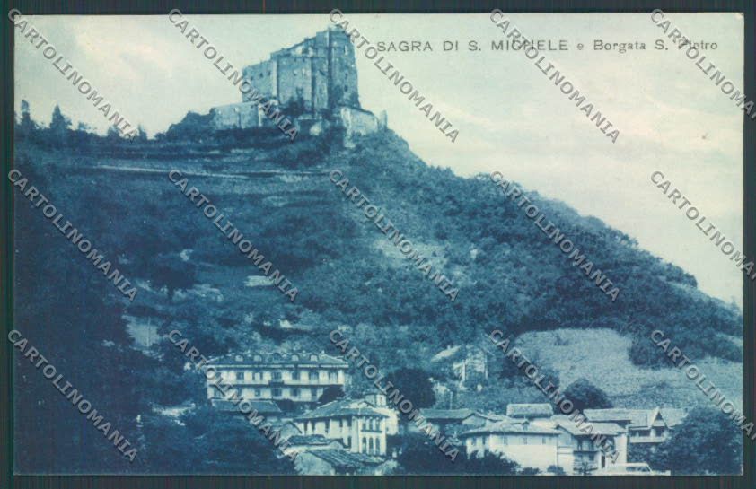 Torino Val Susa Sacra di San Michele cartolina ZT1407 – fronte