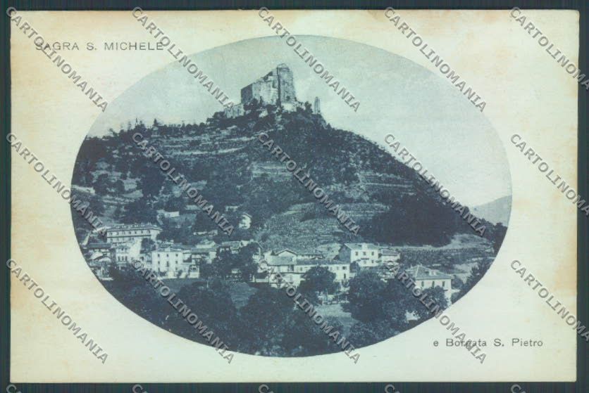 Torino Val Susa Sacra di San Michele cartolina ZT1408 – fronte