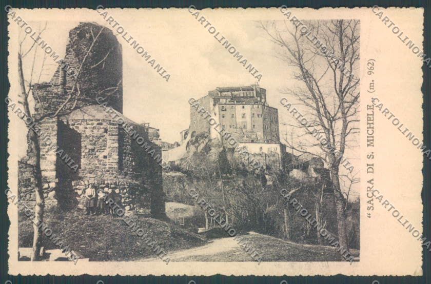 Torino Val Susa Sacra di San Michele cartolina ZT1414 – fronte