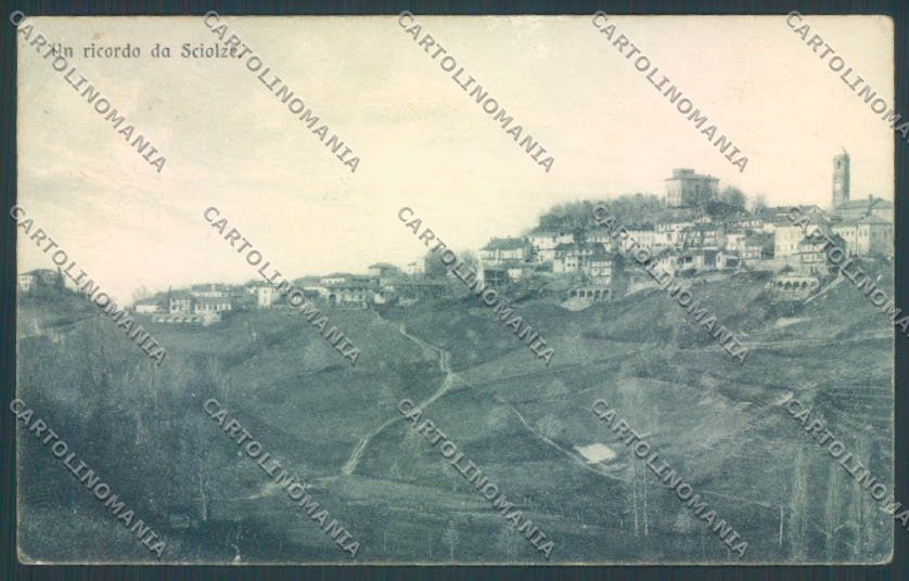 Torino Sciolze PIEGA ABRASA cartolina ZT1432 – fronte
