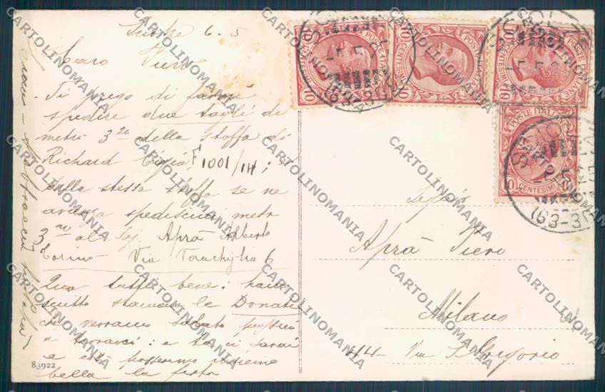 Torino Sciolze cartolina ZT1458 – retro