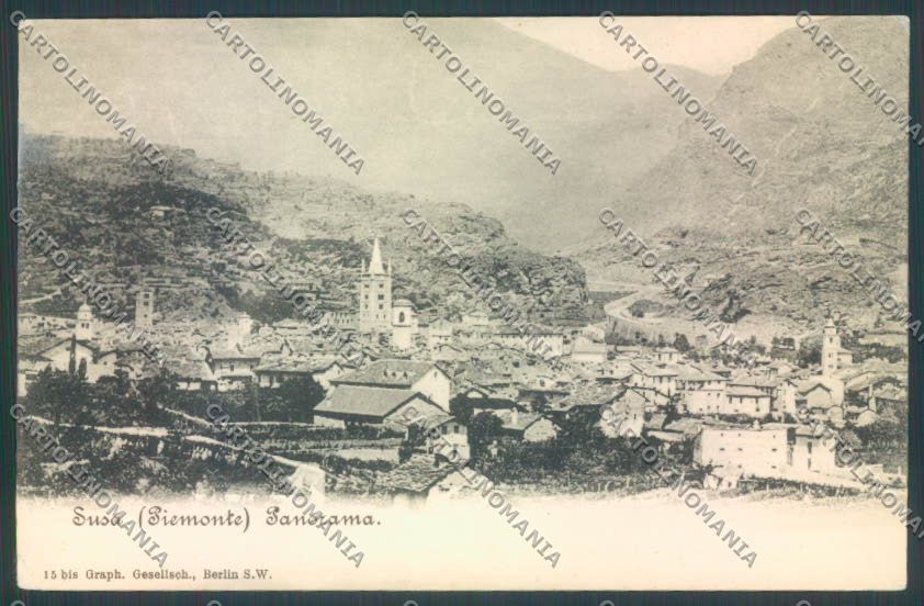Torino Susa ABRASA cartolina ZT1471 – fronte