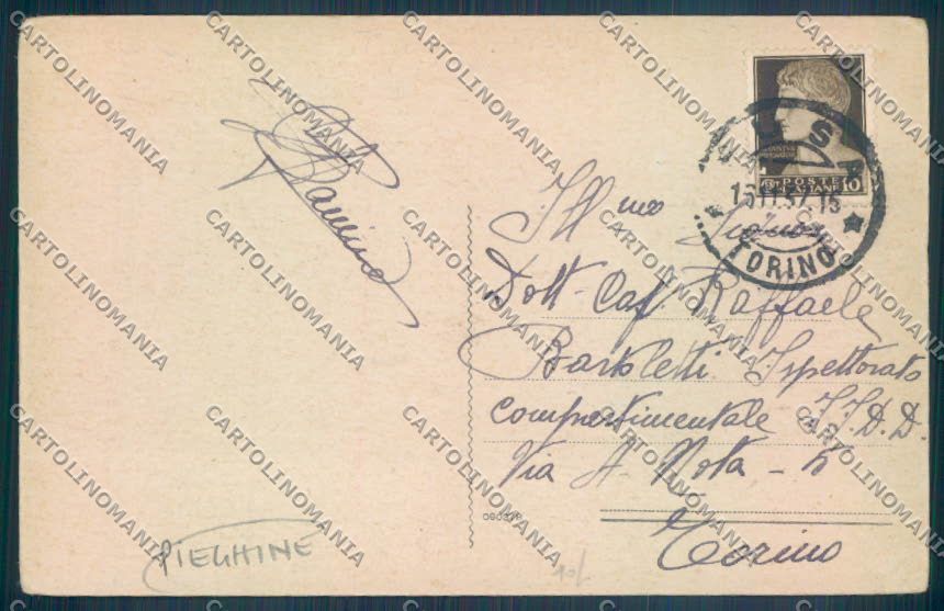 Torino Susa PIEGHINE cartolina ZT1476 – retro