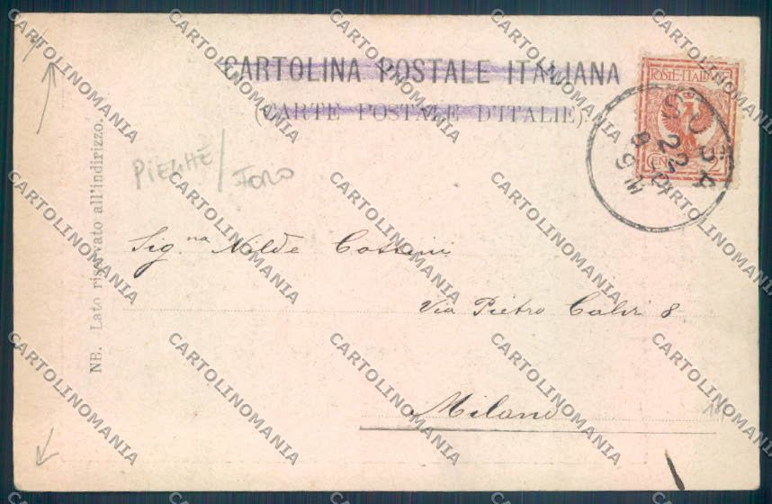 Torino Susa PIEGHE FORO cartolina ZT1481 – retro