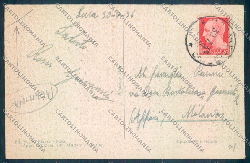 Torino Susa PIEGHINA cartolina ZT1482 – retro