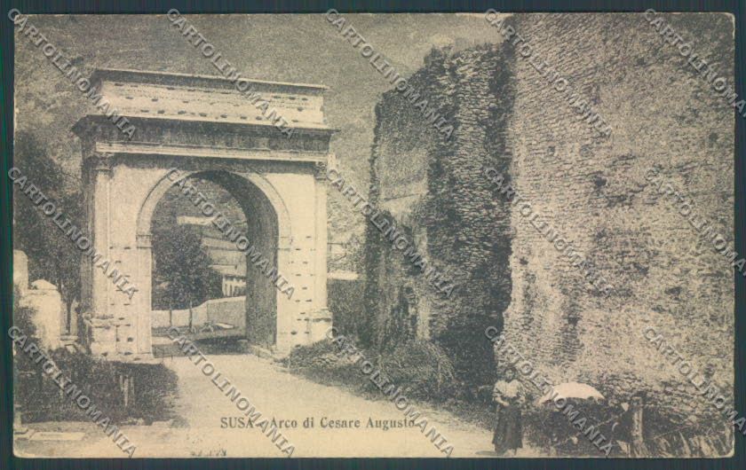 Torino Susa PIEGATA cartolina ZT1522 – fronte