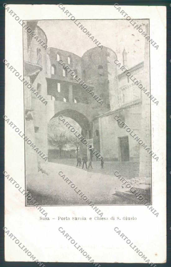 Torino Susa FORO PIEGA cartolina ZT1525 – fronte