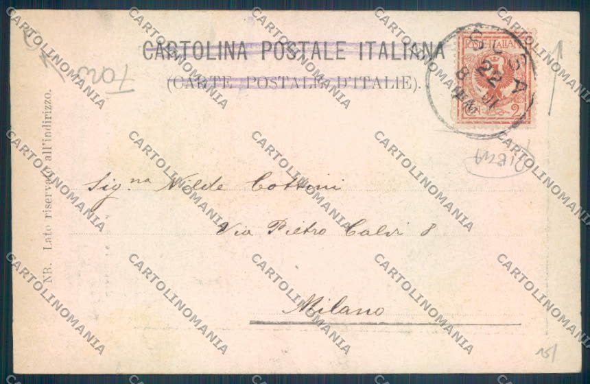 Torino Susa FORO PIEGA cartolina ZT1525 – retro