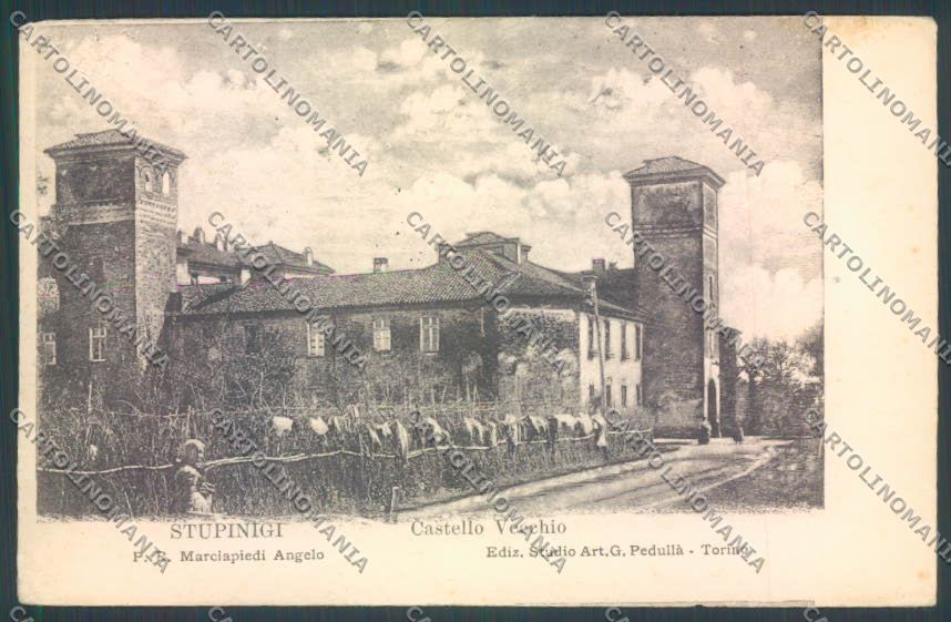 Torino Nichelino Stupinigi PIEGA cartolina ZT1545 – fronte