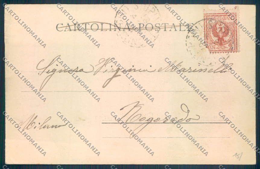 Torino Nichelino Stupinigi cartolina ZT1548 – retro