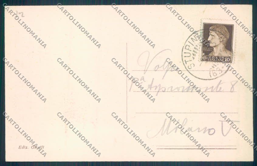 Torino Nichelino Stupinigi cartolina ZT1549 – retro