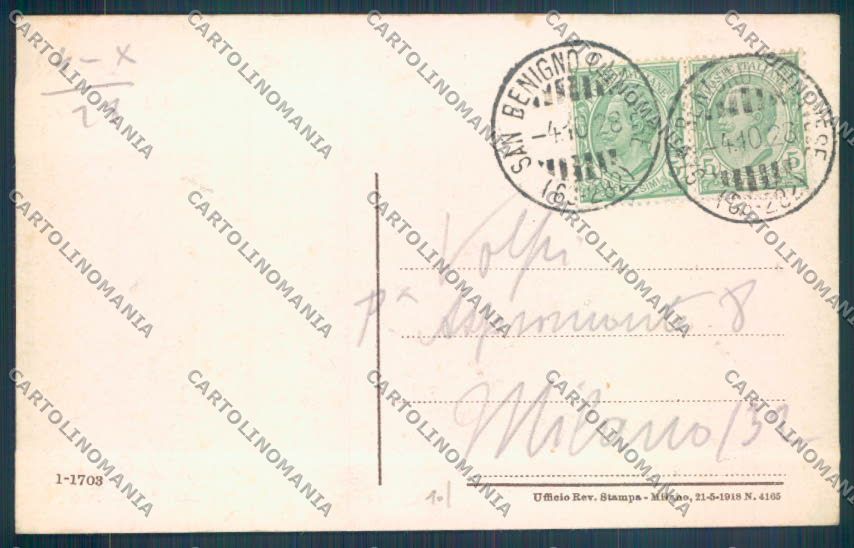 Torino San Benigno Canavese cartolina ZT1556 – retro