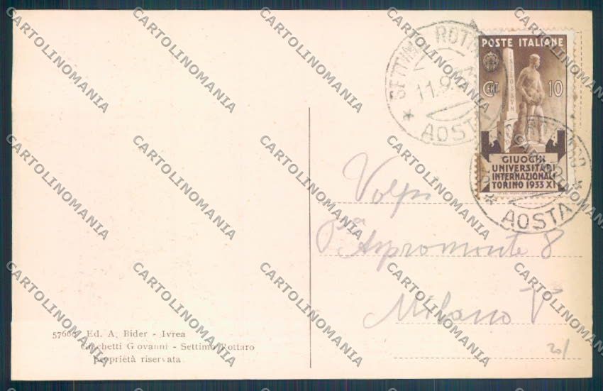 Torino Settimo Rottaro cartolina ZT1561 – retro