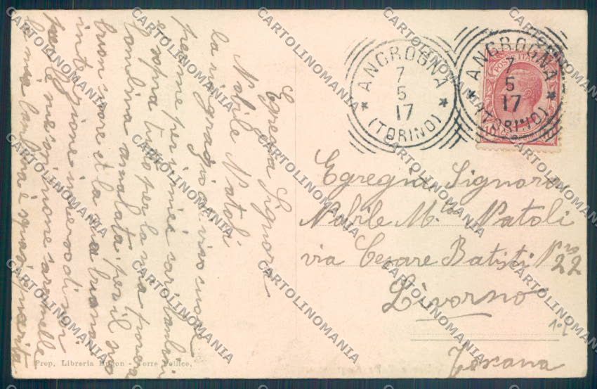 Torino Torre Pellice cartolina ZT1571 – retro