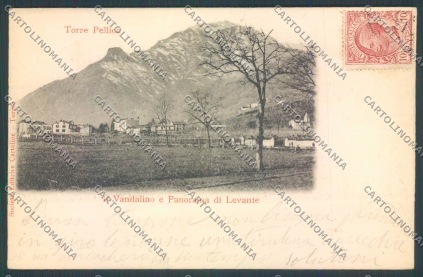 Torino Torre Pellice STRAPPINO cartolina ZT1572 – fronte