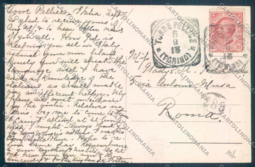 Torino Torre Pellice cartolina ZT1573 – retro