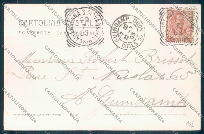 Torino Torre Pellice cartolina ZT1579 – retro