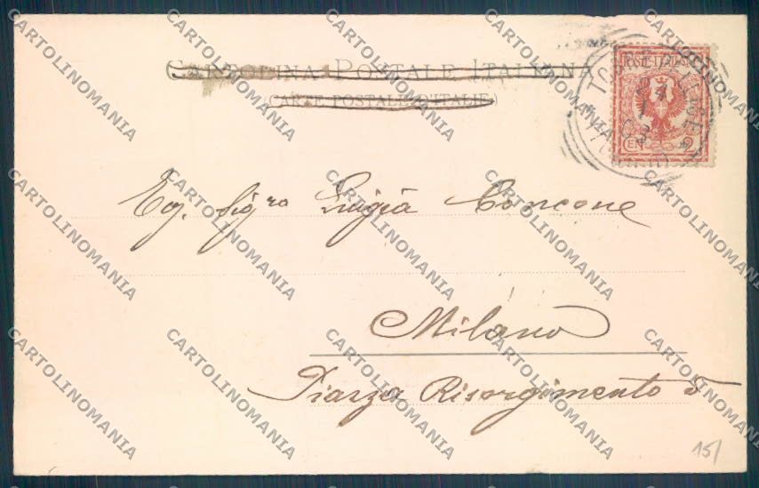 Torino Torre Pellice cartolina ZT1583 – retro