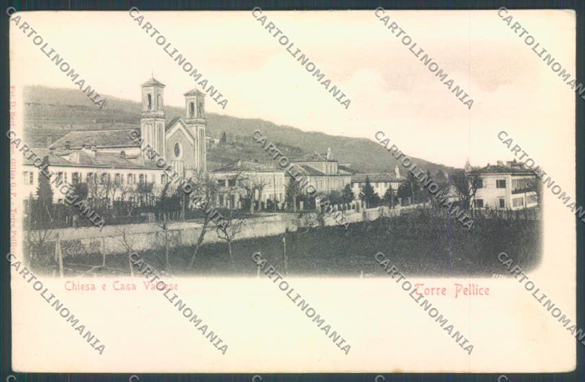 Torino Torre Pellice cartolina ZT1592 – fronte
