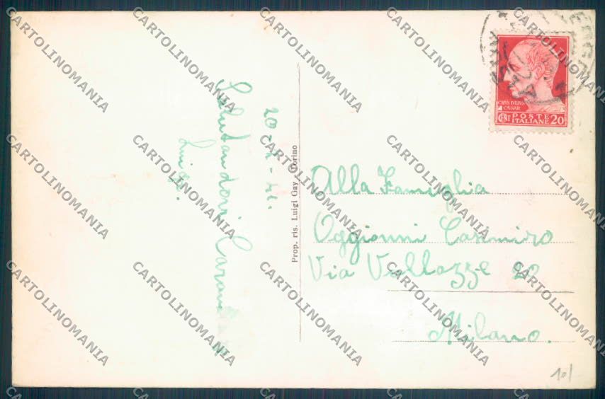 Torino Valperga Canavese Santuario Belmonte Foto cartolina ZT1595 – retro