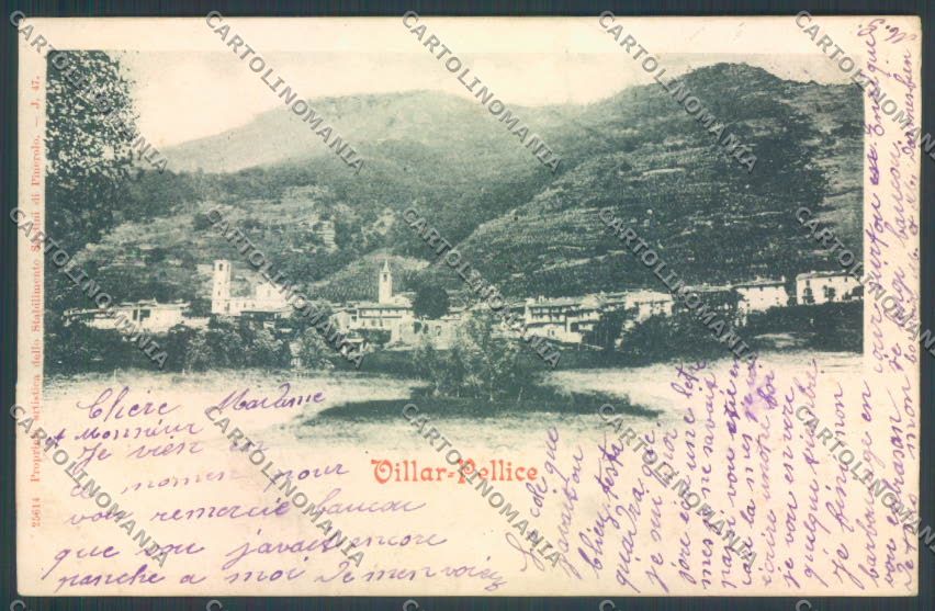 Torino Villar Pellice cartolina ZT1624 – fronte