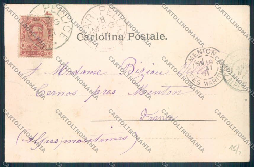 Torino Villar Pellice cartolina ZT1624 – retro