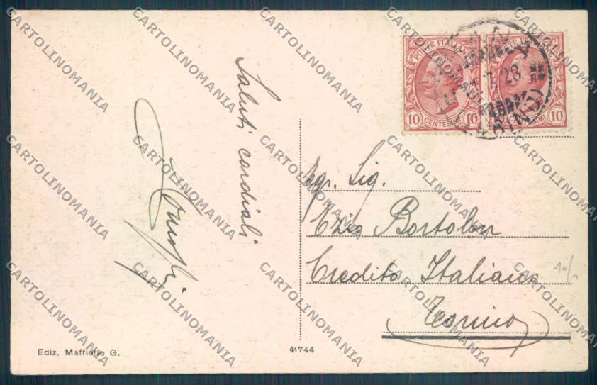 Torino Trana cartolina ZT1638 – retro