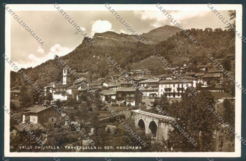 Torino Traversella Foto cartolina ZT1646 – fronte