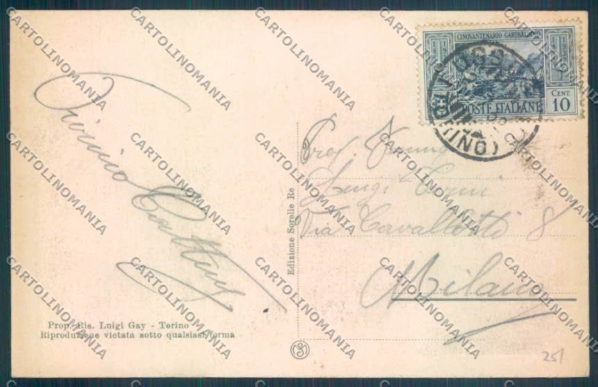 Torino Usseglio cartolina ZT1655 – retro