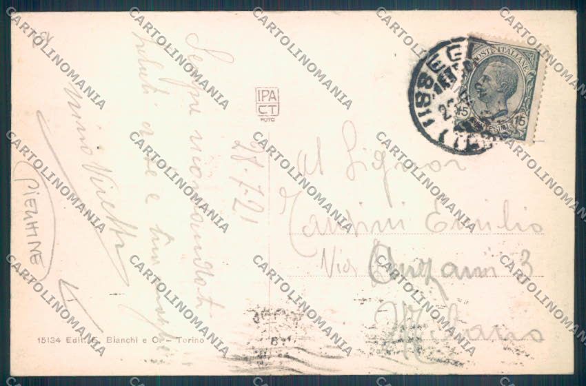 Torino Usseglio PIEGHINE cartolina ZT1656 – retro
