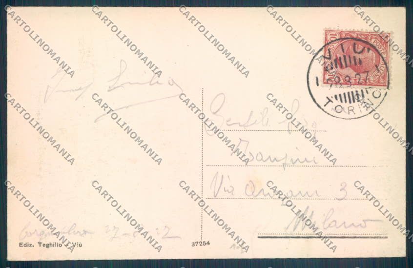 Torino Viù cartolina ZT1662 – retro