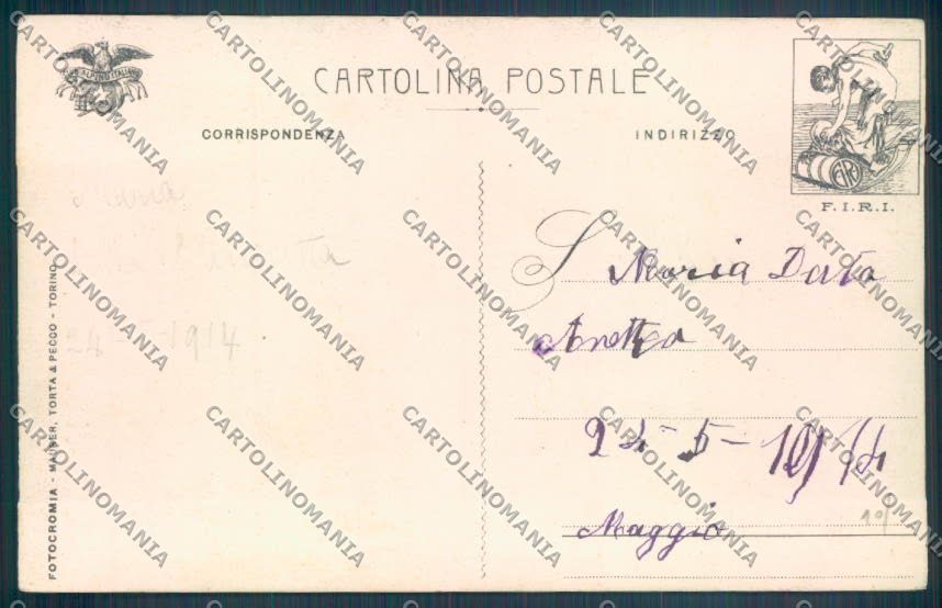 Torino Viù cartolina ZT1665 – retro