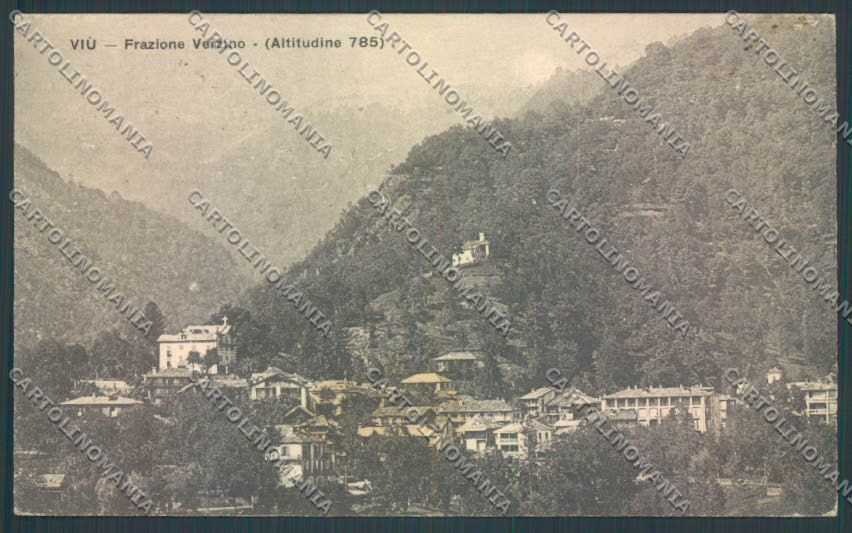 Torino Viù Verzino cartolina ZT1668 – fronte