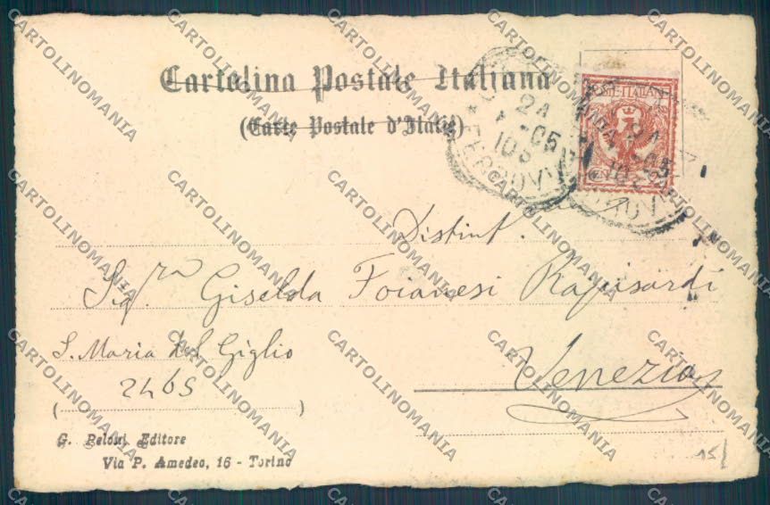 Torino Viù cartolina ZT1670 – retro