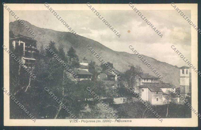Torino Viù Polpresa PIEGHE cartolina ZT1679 – fronte