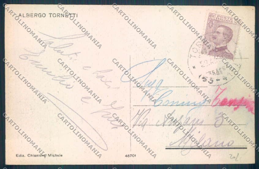 Torino Viù Tornetti cartolina ZT1680 – retro