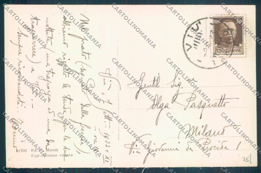 Torino Viù cartolina ZT1685 – retro