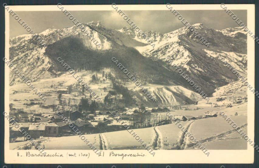 Torino Bardonecchia Nevicata Foto cartolina ZT1690 – fronte
